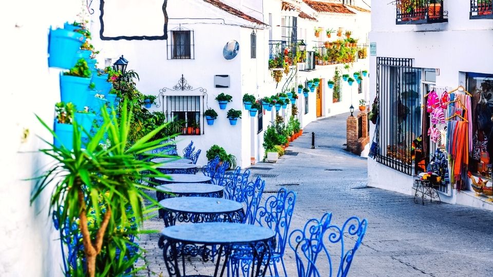 Mijas Pueblo Strasse